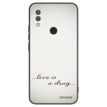 Picasee silikonski črni ovitek za Xiaomi Redmi 7 - Love is a drug