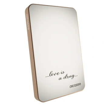 Prenosna baterija z MagSafe 5 000 mAh Zlati - Love is a drug