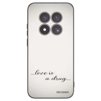 Picasee silikonski črni ovitek za Xiaomi Redmi Note 15 Pro 4G - Love is a drug