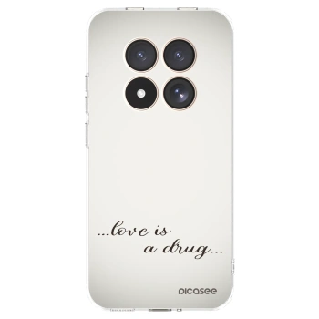 Picasee silikonski prozorni ovitek za Xiaomi Redmi Note 15 Pro 4G - Love is a drug