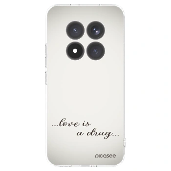 Picasee silikonski prozorni ovitek za Xiaomi Redmi Note 15 Pro+ - Love is a drug