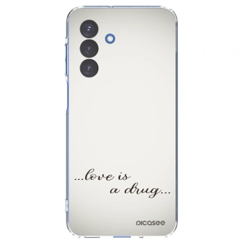 Picasee silikonski prozorni ovitek za Samsung Galaxy A17 5G - Love is a drug