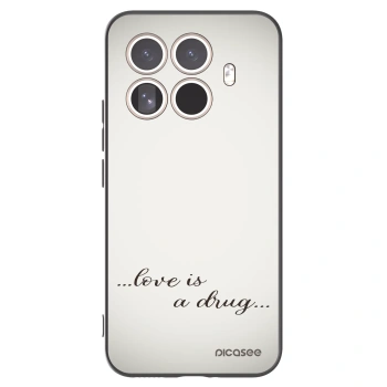 Picasee silikonski črni ovitek za Xiaomi 15T Pro - Love is a drug