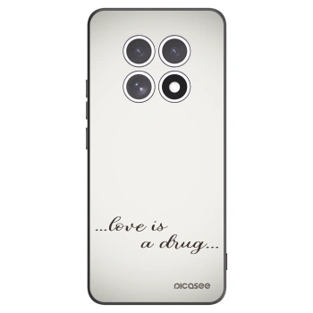 Picasee silikonski črni ovitek za Xiaomi Redmi Note 15 - Love is a drug