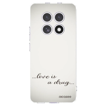 Picasee silikonski prozorni ovitek za Xiaomi Redmi Note 15 - Love is a drug