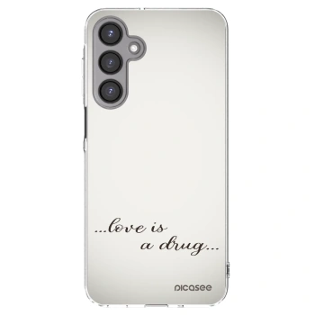 Picasee silikonski prozorni ovitek za Samsung Galaxy A16 4G - Love is a drug