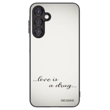 Picasee silikonski črni ovitek za Samsung Galaxy A16 4G - Love is a drug