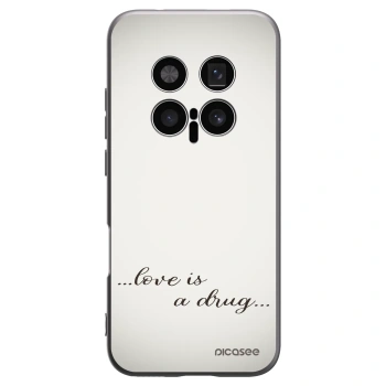 Picasee silikonski črni ovitek za Honor Magic8 Pro 5G - Love is a drug