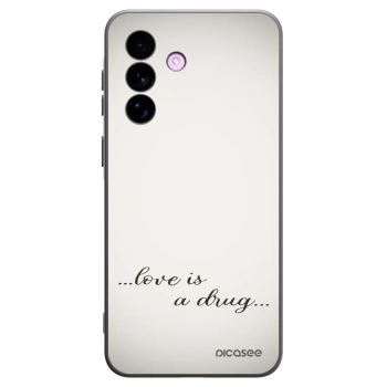 Picasee silikonski črni ovitek za Samsung Galaxy A57 5G - Love is a drug