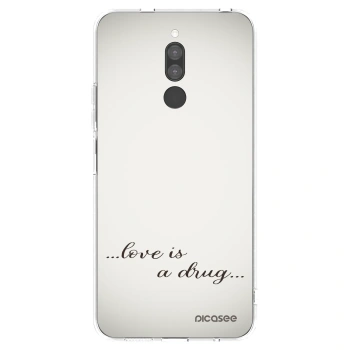 Picasee silikonski prozorni ovitek za Xiaomi Redmi 8 - Love is a drug