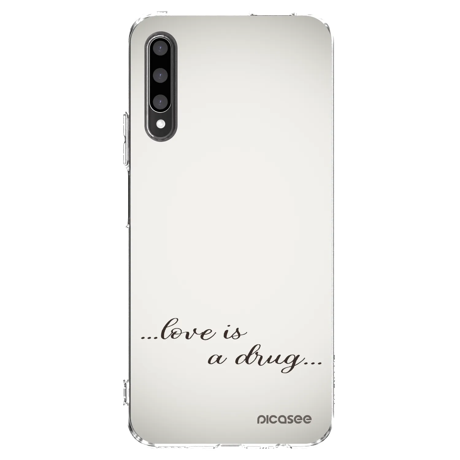 Picasee silikonski prozorni ovitek za Honor 9X Pro - Love is a drug
