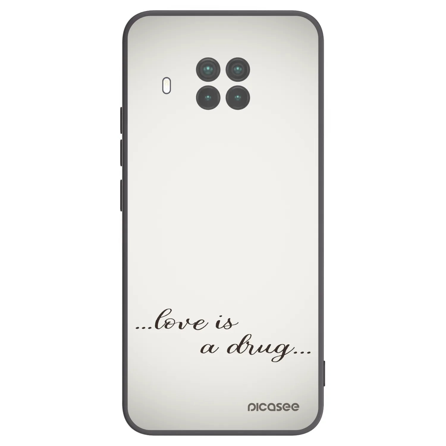 Picasee silikonski črni ovitek za Xiaomi Mi 10T Lite - Love is a drug