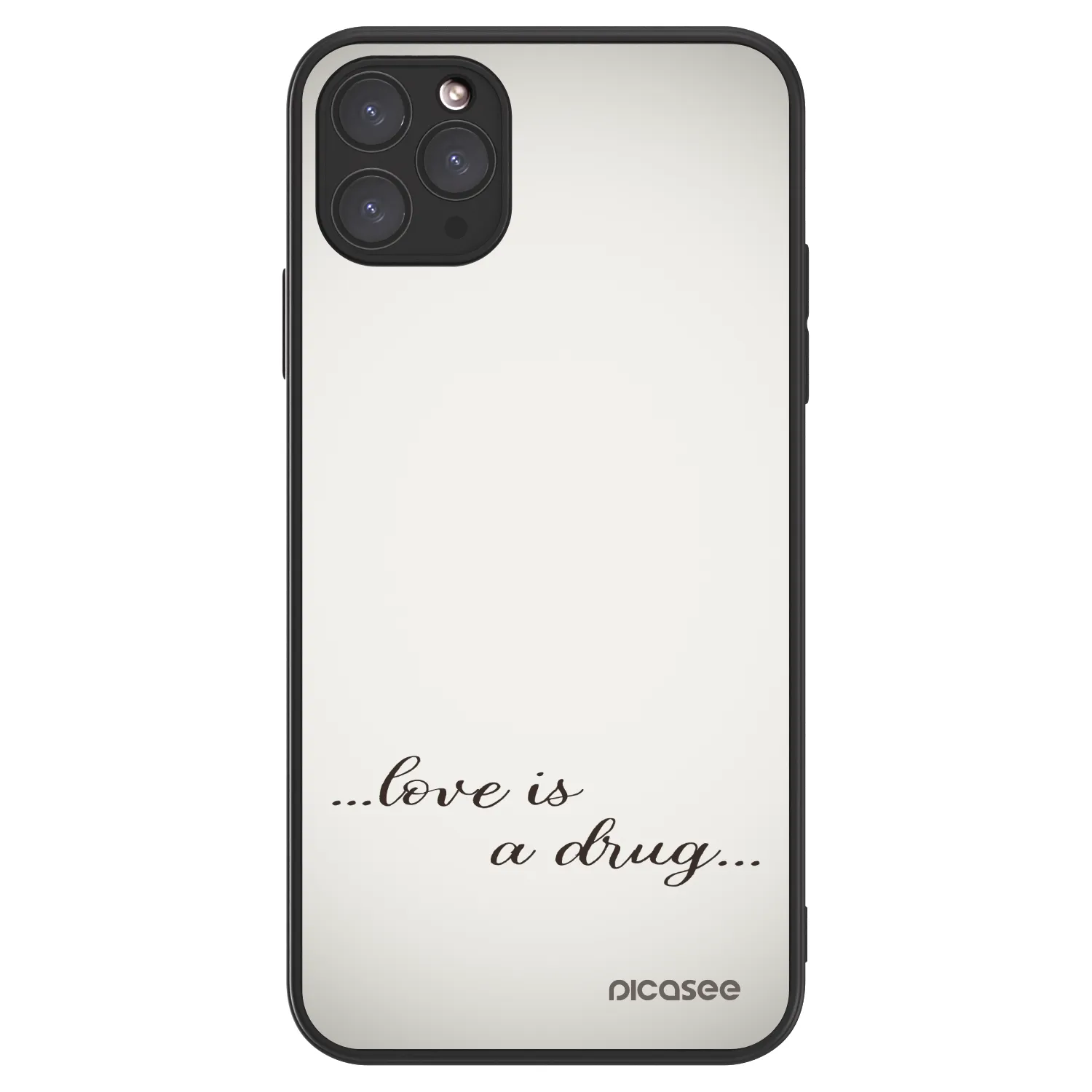 Picasee ULTIMATE CASE MagSafe za Apple iPhone 11 Pro Max - Love is a drug