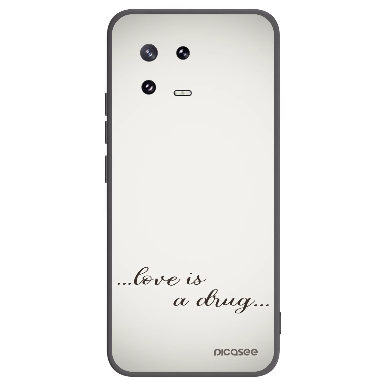 Picasee silikonski črni ovitek za Xiaomi 13 Pro - Love is a drug