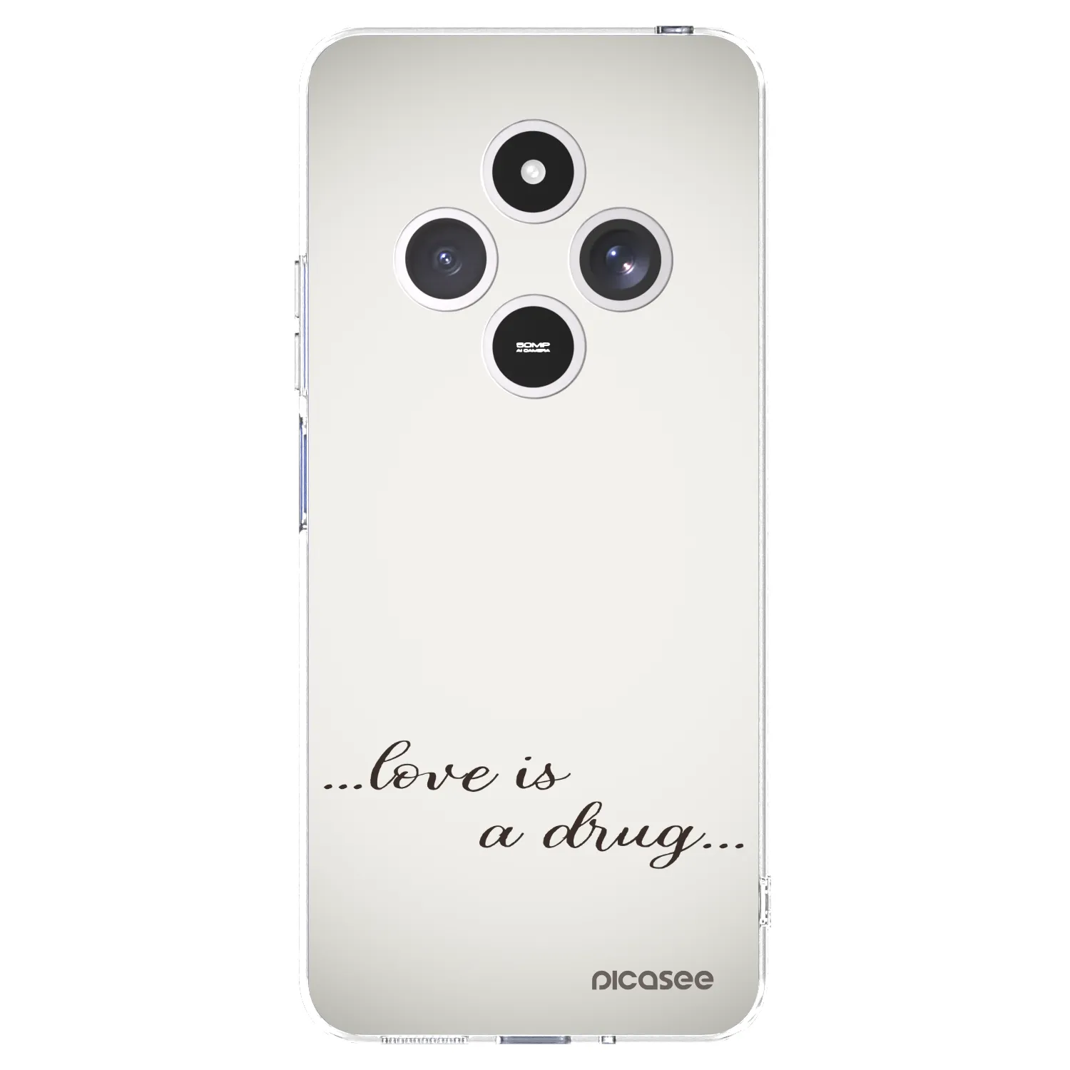 Picasee silikonski prozorni ovitek za Xiaomi Redmi 14C - Love is a drug