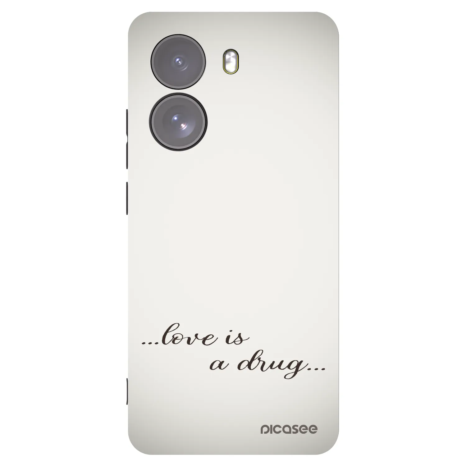 Picasee silikonski črni ovitek za Xiaomi Poco X7 - Love is a drug
