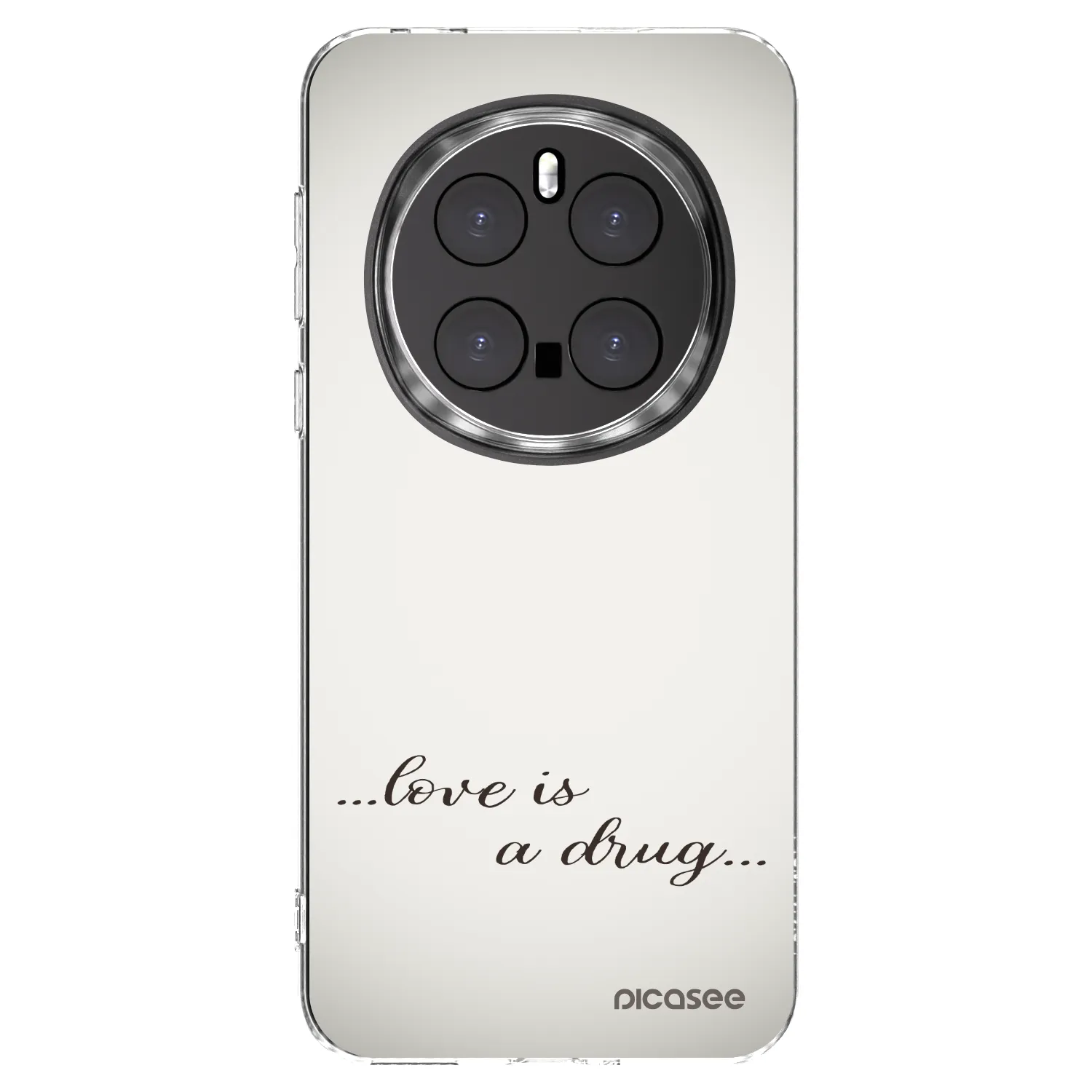 Picasee silikonski prozorni ovitek za Honor Magic7 Pro 5G - Love is a drug