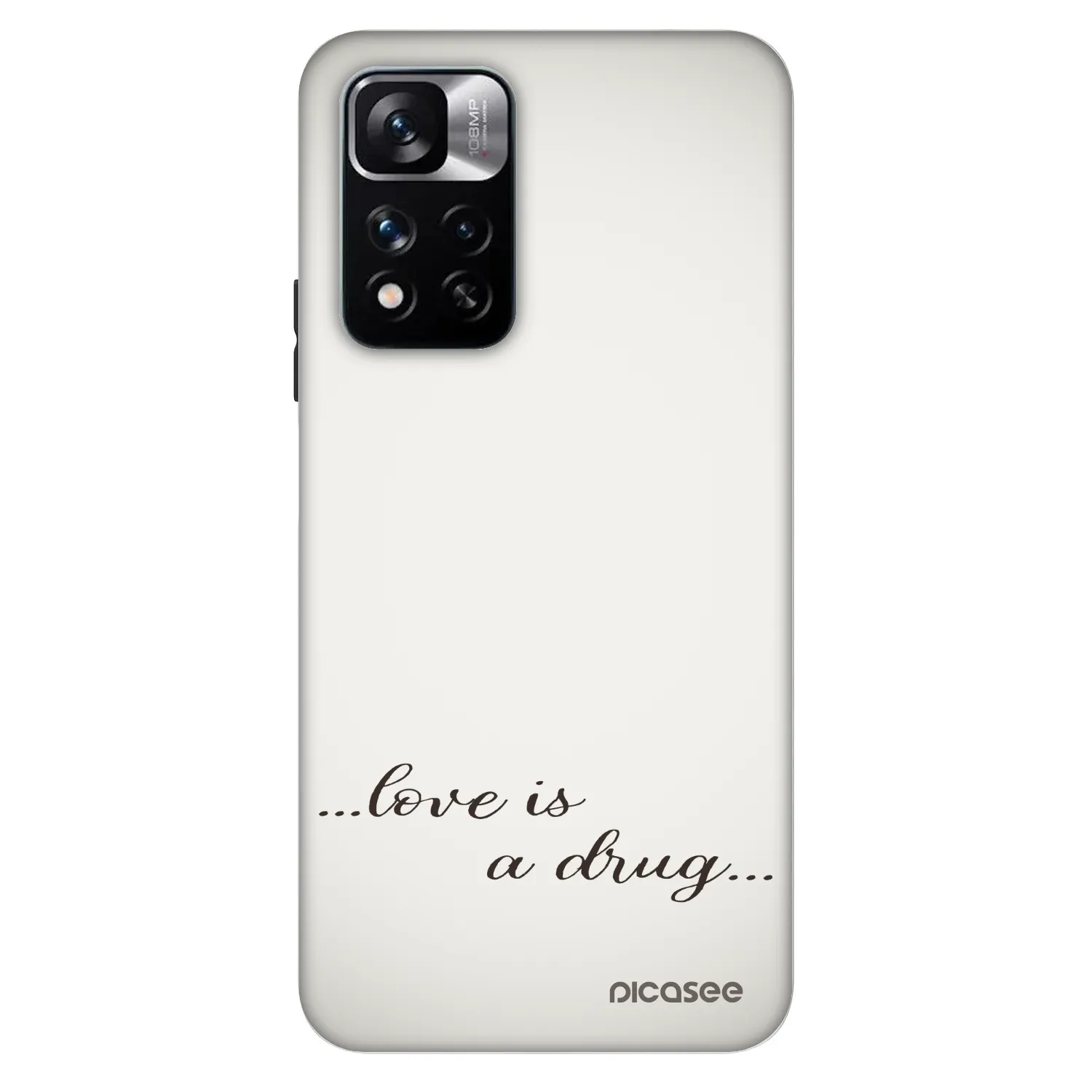 Picasee Fashion Case za Xiaomi Redmi Note 11 Pro 5G - Love is a drug