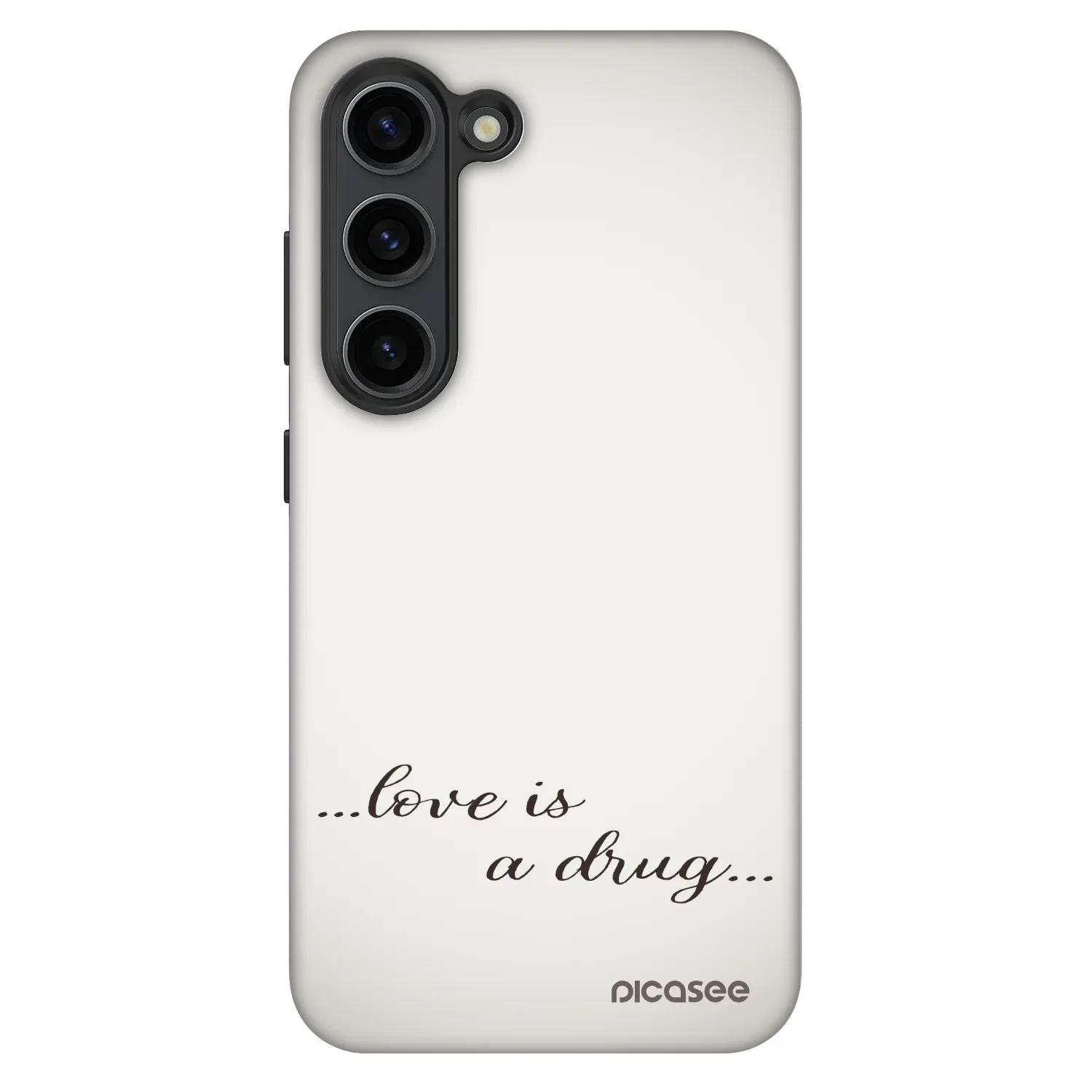 Picasee Fashion Case za Samsung Galaxy S23+ 5G - Love is a drug
