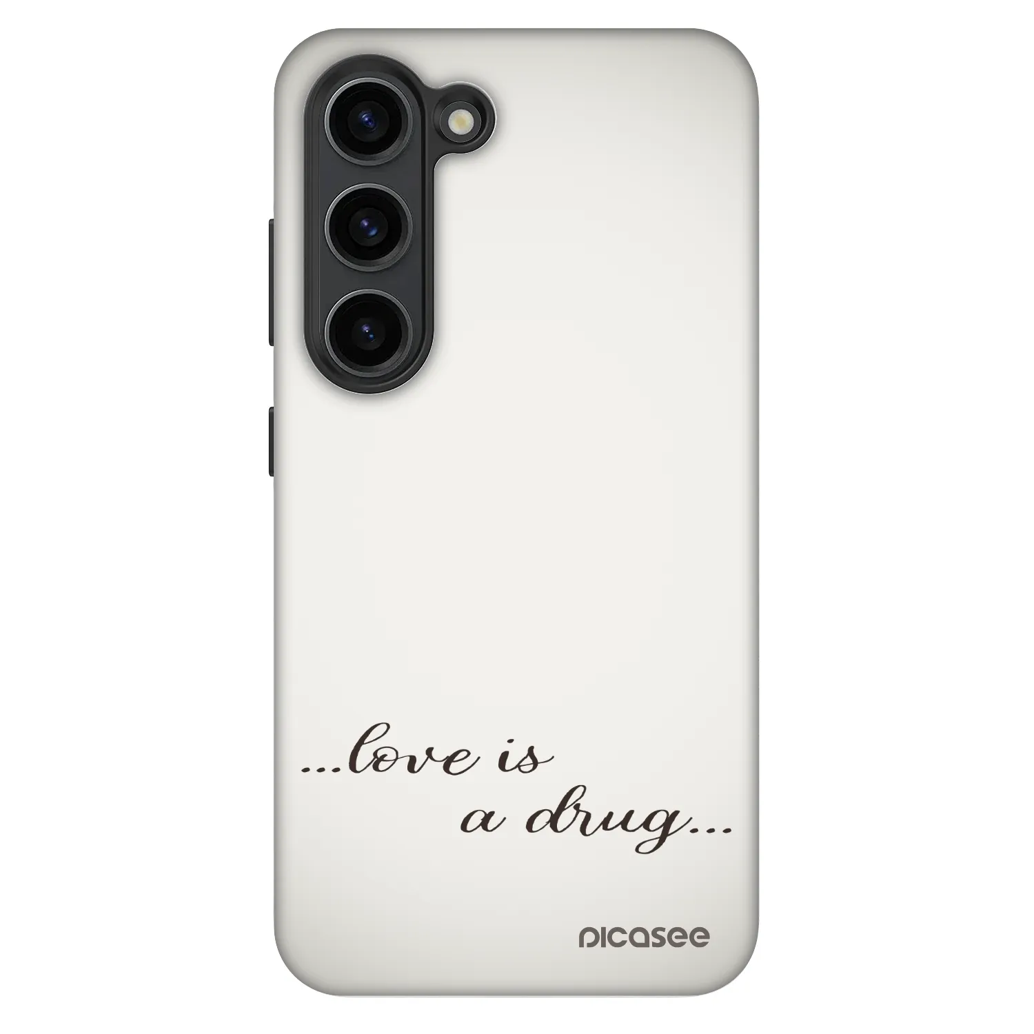 Picasee Fashion Case za Samsung Galaxy S23 5G - Love is a drug