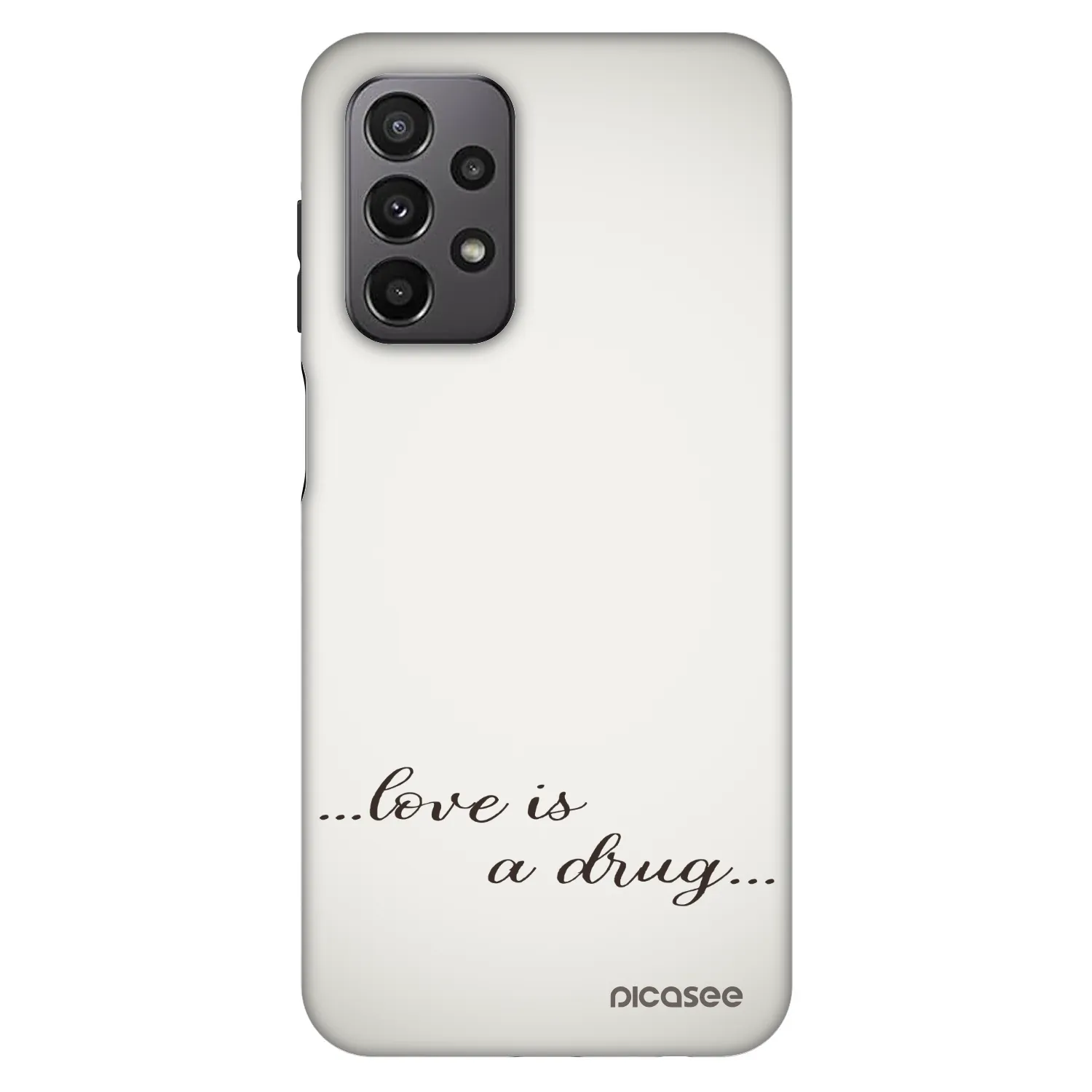 Picasee Fashion Case za Samsung Galaxy A23 A235F 4G - Love is a drug