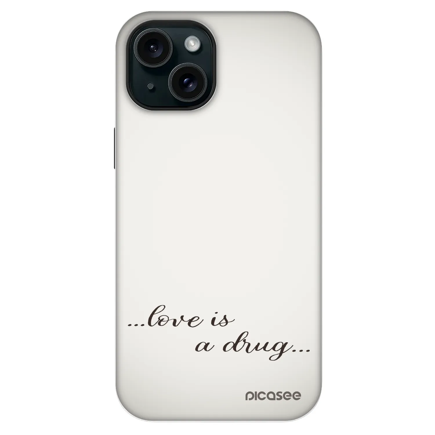Picasee Fashion Case MagSafe za Apple iPhone 13 - Love is a drug