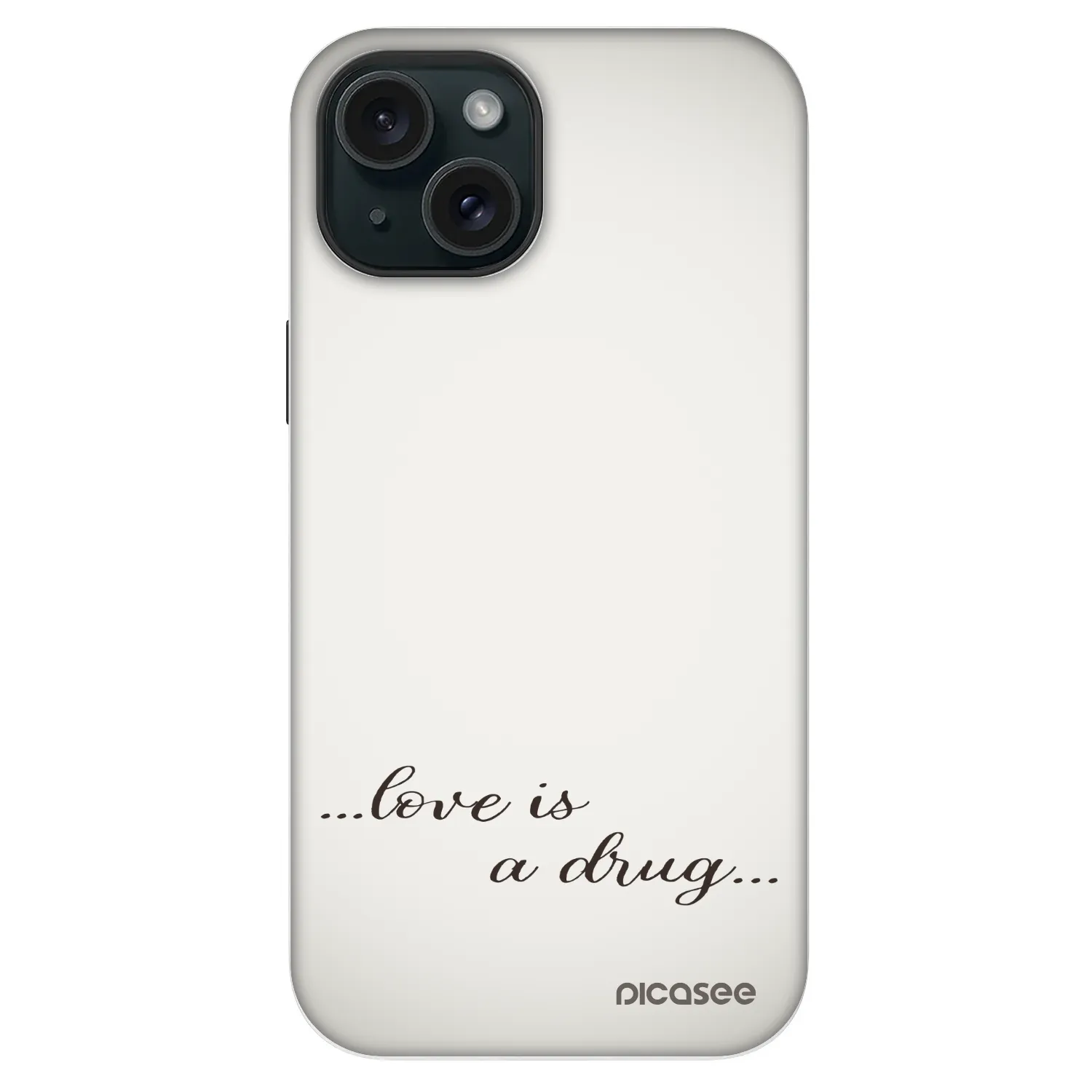 Picasee Fashion Case MagSafe za Apple iPhone 14 - Love is a drug