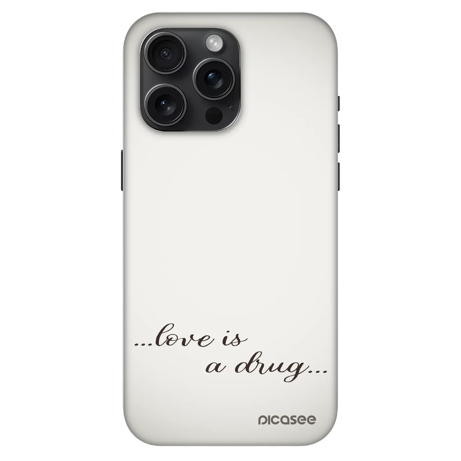 Picasee Fashion Case MagSafe za Apple iPhone 15 Pro Max - Love is a drug