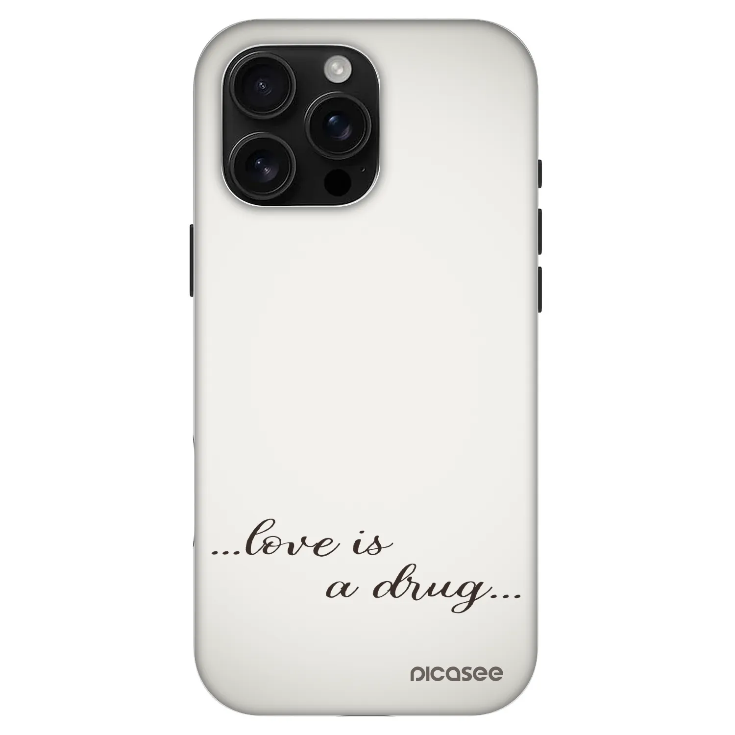 Picasee Fashion Case MagSafe za Apple iPhone 16 Pro Max - Love is a drug