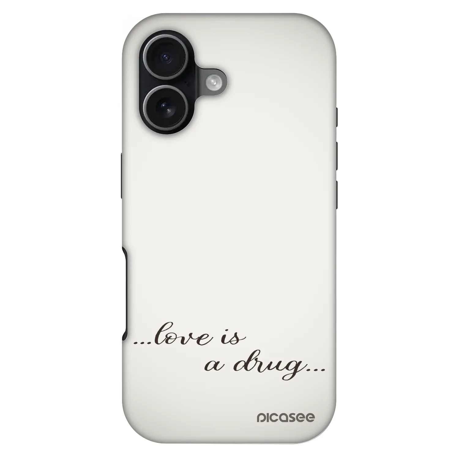 Picasee Fashion Case MagSafe za Apple iPhone 17 - Love is a drug