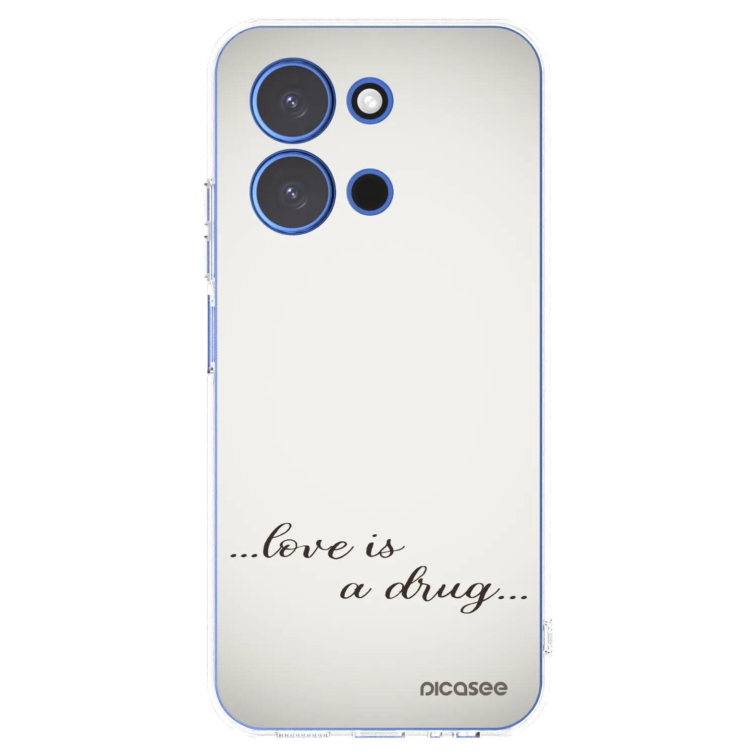 Picasee silikonski prozorni ovitek za Xiaomi Redmi 15C 4G - Love is a drug