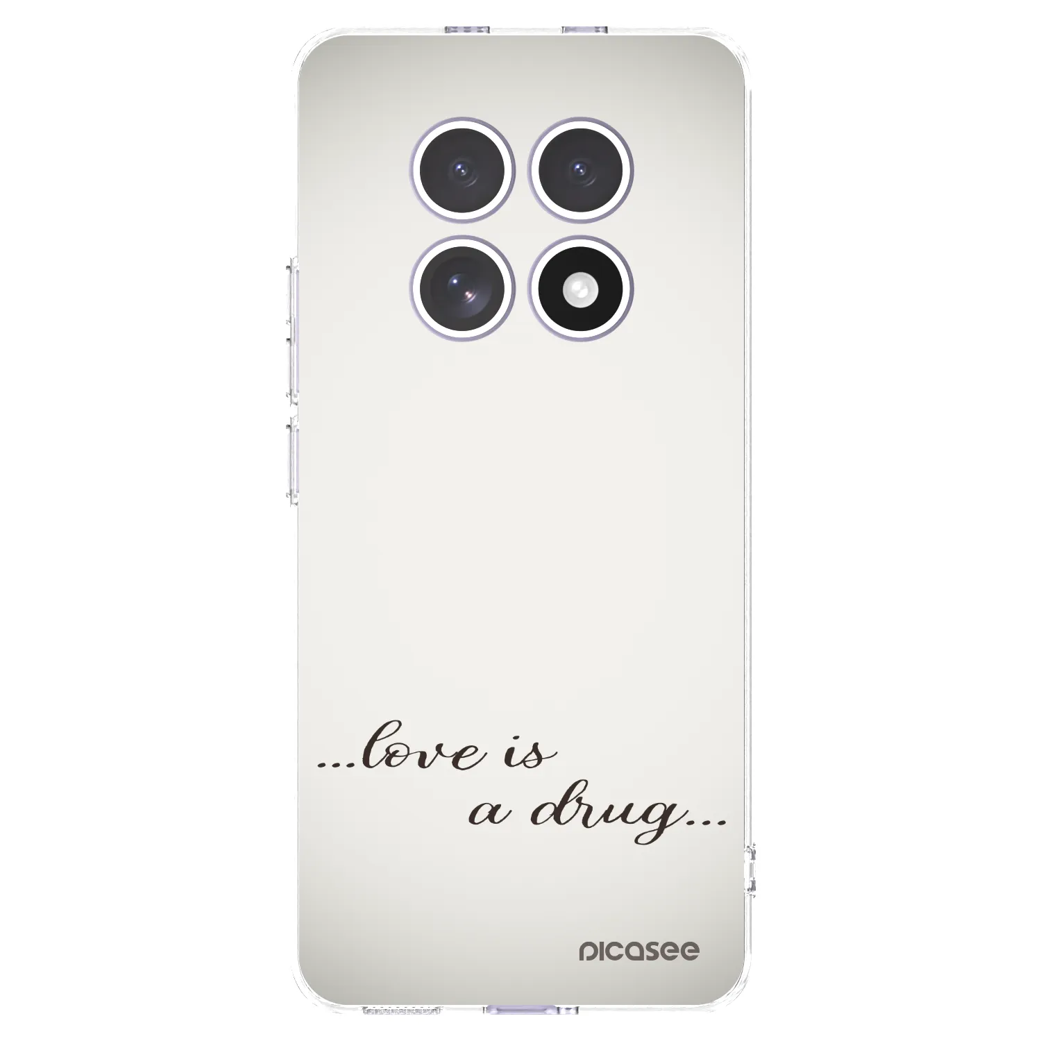 Picasee silikonski prozorni ovitek za Xiaomi Redmi Note 15 - Love is a drug