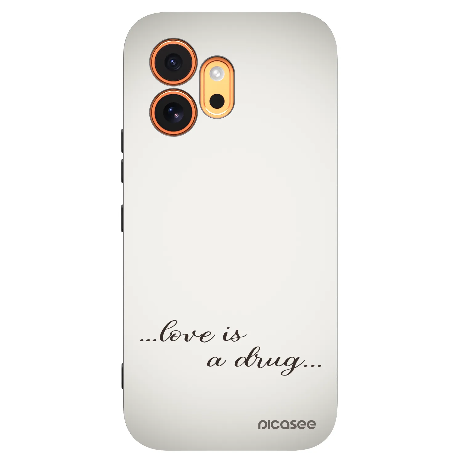 Picasee silikonski črni ovitek za Honor 600 - Love is a drug