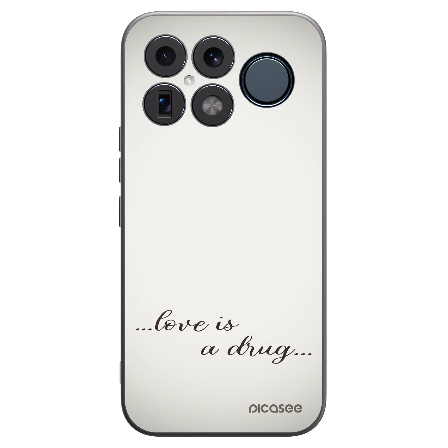 Picasee silikonski črni ovitek za Xiaomi Poco F8 Ultra - Love is a drug