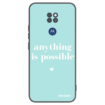 Ovitek za Motorola Moto G9 Play - Anything is possible