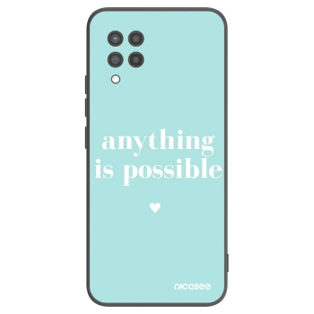 Picasee silikonski črni ovitek za Samsung Galaxy A42 A426B - Anything is possible