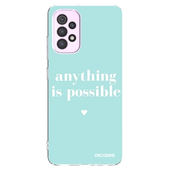 Picasee silikonski prozorni ovitek za Samsung Galaxy A32 5G A326B - Anything is possible
