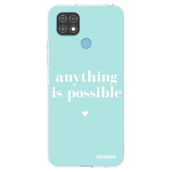 Picasee silikonski prozorni ovitek za Realme C21 - Anything is possible