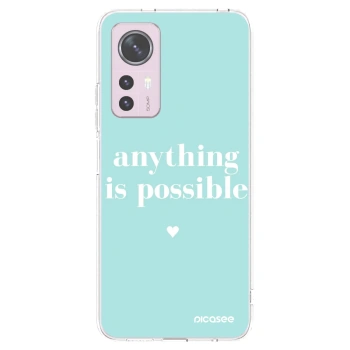 Picasee silikonski prozorni ovitek za Xiaomi 12 - Anything is possible