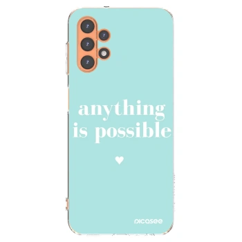 Picasee silikonski prozorni ovitek za Samsung Galaxy A13 4G A135 - Anything is possible