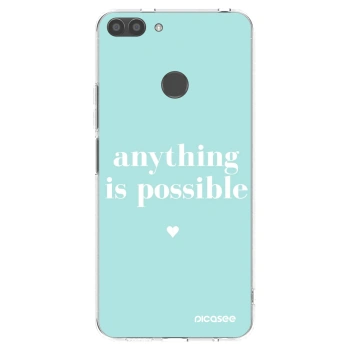 Picasee silikonski prozorni ovitek za Huawei P Smart - Anything is possible