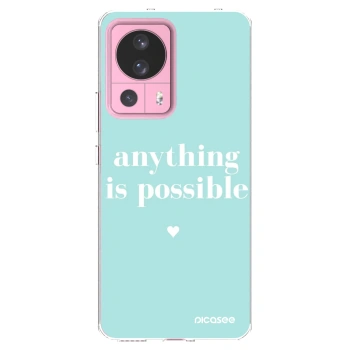 Picasee silikonski prozorni ovitek za Xiaomi 13 Lite - Anything is possible