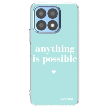 Picasee silikonski prozorni ovitek za Honor X8a - Anything is possible