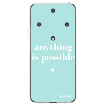 Picasee silikonski prozorni ovitek za Honor Magic5 Lite 5G - Anything is possible