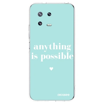 Picasee silikonski prozorni ovitek za Xiaomi 13 Pro - Anything is possible