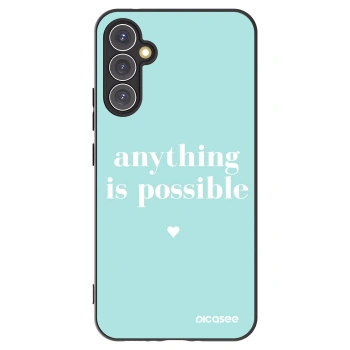 Picasee silikonski črni ovitek za Samsung Galaxy A34 5G A346B - Anything is possible