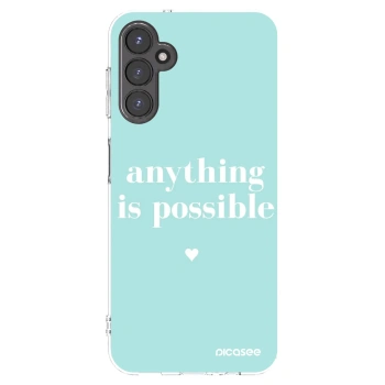 Picasee silikonski prozorni ovitek za Samsung Galaxy A14 4G A145R - Anything is possible