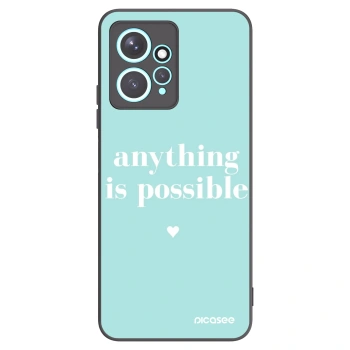 Picasee silikonski črni ovitek za Xiaomi Redmi Note 12 4G - Anything is possible