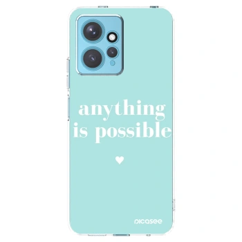 Picasee silikonski prozorni ovitek za Xiaomi Redmi Note 12 4G - Anything is possible