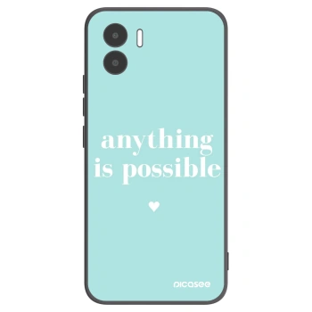 Picasee silikonski črni ovitek za Xiaomi Redmi A2 - Anything is possible